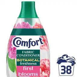 Tesco Comfort Botanical First Blooms Fabric Conditioner 38 Wash 570ml offer