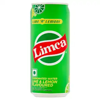 Tesco Limca Lemon & Lime Flavour Soft Drink 300Ml offer