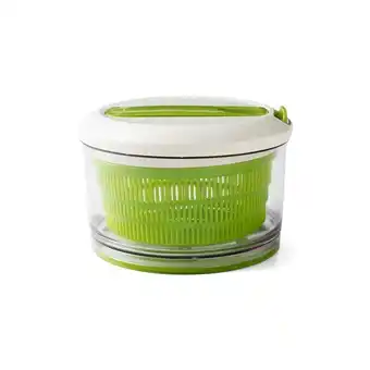 Tesco Push-Button Plastic Small Salad Spinner offer