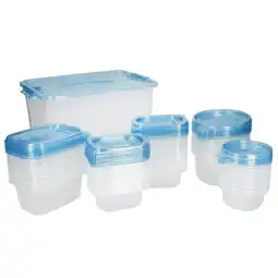 Tesco KitchenCraft 50pc Plastic Reusable Meal Prep Container Set offer