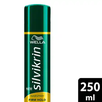 Tesco Silvikrin Firm Hair Spray 250Ml offer