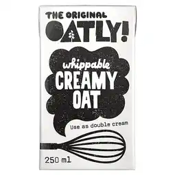 Tesco Oatly Whippable Creamy Oat 250Ml offer