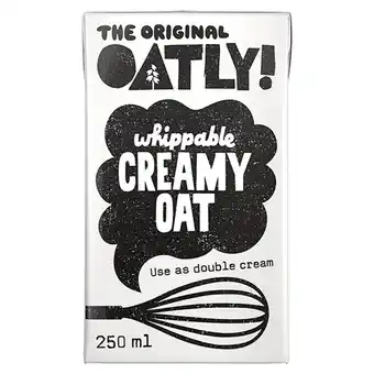 Tesco Oatly Whippable Creamy Oat 250Ml offer