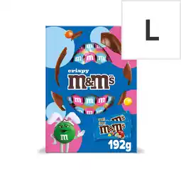 Tesco M&M's Crispy Milk Chocolate Easter Egg 192g offer