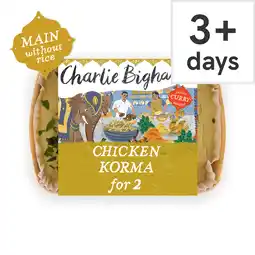 Tesco Charlie Bigham's Chicken Korma 461g offer