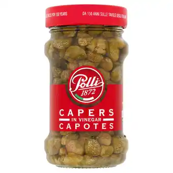 Tesco Polli Capers in Vinegar Capotes 190g offer