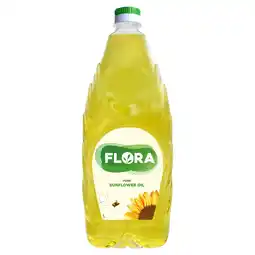 Tesco Flora Pure Sunflower Oil 2L offer