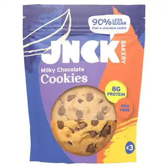 Tesco JNCK Milky Chocolate Cookie 3x 48g offer