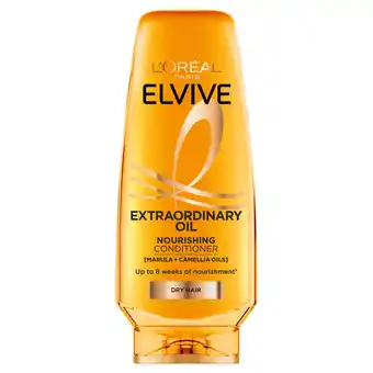 Tesco L'Oreal Elvive Extraordinary Oil Conditioner 300Ml offer