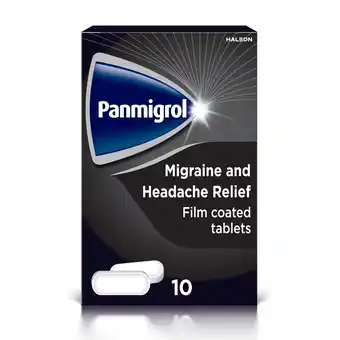 Tesco PANMIGROL MIGRAINE & HEADACHE RELIEF 10 TABLETS offer