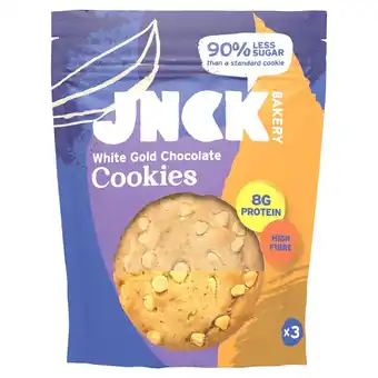 Tesco JNCK White Gold Cookie 3x 48g offer