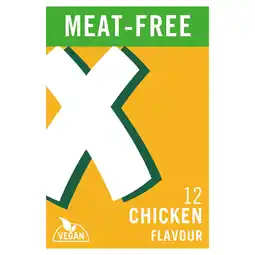 Tesco Oxo 12 Meat Free Chicken Flavour Stock Cubes 71G offer