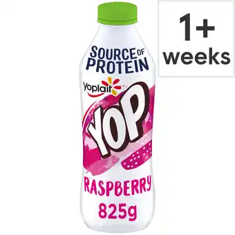 Tesco Yop Raspberry Flavour Yogurt Drink 825g offer