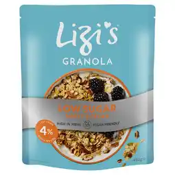 Tesco Lizi's Low Sugar Granola Maple & Pecan 450g offer