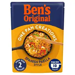 Tesco Ben's Original Spanish Paella One Pan Rice Meal 250g offer