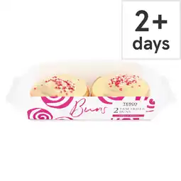 Tesco Tesco Jam Trifle Buns 2 Pack offer