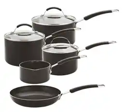 Tesco Meyer: Non-Stick Induction Frying Pan, Saucepan & Lid Set - 5 Pieces offer