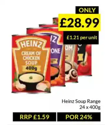 Musgrave MarketPlace Heinz Soup Range offer