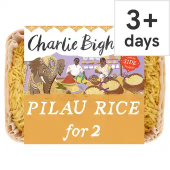 Tesco Charlie Bigham's Pilau rice 350g offer