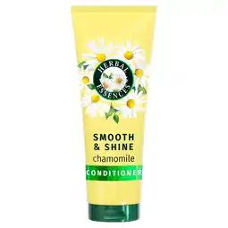 Tesco Herbal Essences Smooth & Shine Chamomile Conditioner 250ML offer