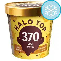 Tesco Halo Top Honeycomb Crunch Ice Cream Tub 460ml offer