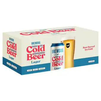 Tesco BrewDog Cold Beer 10 x 440ml offer