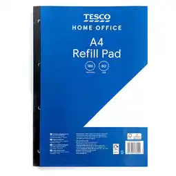 Tesco Tesco A4 Refill Pad 160 Pages offer