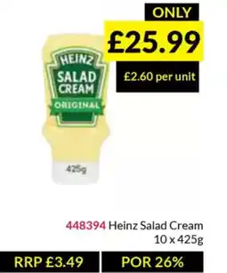 Musgrave MarketPlace Heinz Salad Cream offer