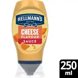 Tesco Hellmann's Cheese Sauce Squeezy 250ml offer