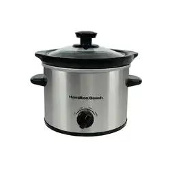 Tesco Hamilton Beach 1.8L Slow Cooker - Silver offer