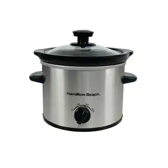 Tesco Hamilton Beach 1.8L Slow Cooker - Silver offer