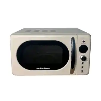 Tesco Hamilton Beach 20L, 700W Retro Microwave - Cream offer