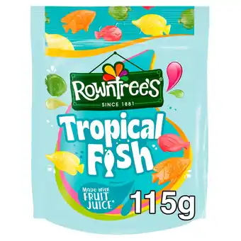 Tesco Rowntree's Tropical Fish Sweets 115g offer