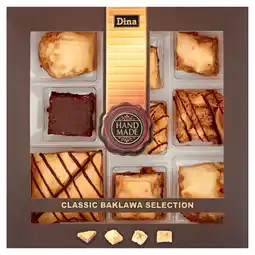 Tesco Dina Handmade Classic Baklawa Selection 200G offer