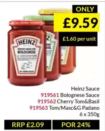 Musgrave MarketPlace Heinz Sauce offer