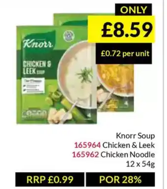 Musgrave MarketPlace Knorr Soup offer