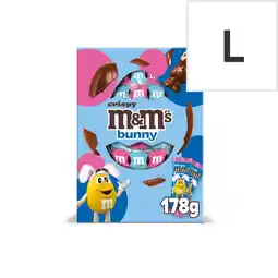 Tesco M&M's Crispy Bunny Milk Chocolate Easter Egg 178g offer