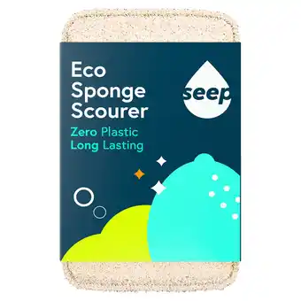 Tesco Seep Eco Sponge Scourer Plastic Free offer