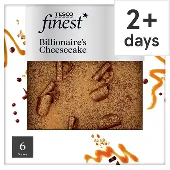 Tesco Tesco Finest Billionaires Cheesecake 500G offer