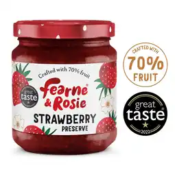 Tesco Fearne & Rosie Strawberry Preserve 310g offer