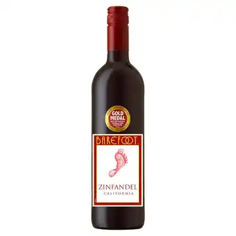 Tesco Barefoot Zinfandel Red Wine 750ml offer