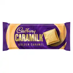 Tesco Cadbury Caramilk Golden Caramel Chocolate Bar 160g offer