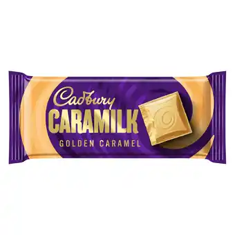 Tesco Cadbury Caramilk Golden Caramel Chocolate Bar 160g offer