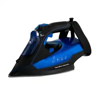 Tesco Hamilton Beach 3000W Steam Iron Blue & Black offer