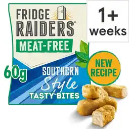 Tesco Fridge Raiders Meat-Free Vegan Southern Style Tasty Bites 60g offer