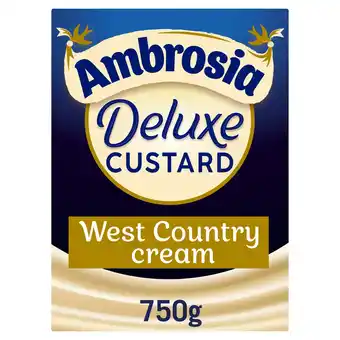 Tesco Ambrosia Deluxe Custard 750g offer