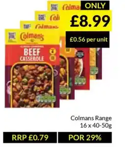 Musgrave MarketPlace Colmans Range offer