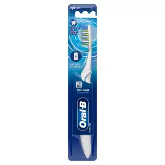 Tesco Oral-B Pro- Expert Pulsar Medium Toothbrush offer