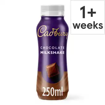 Tesco Cadbury Creamy Chocolate Milkshake 250Ml offer