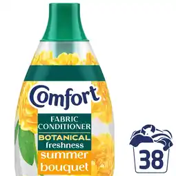 Tesco Comfort Botanical Summer Bouquet Fabric Conditioner 38 Wash 570ml offer